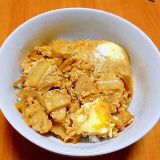 がっつり風味の木の葉丼